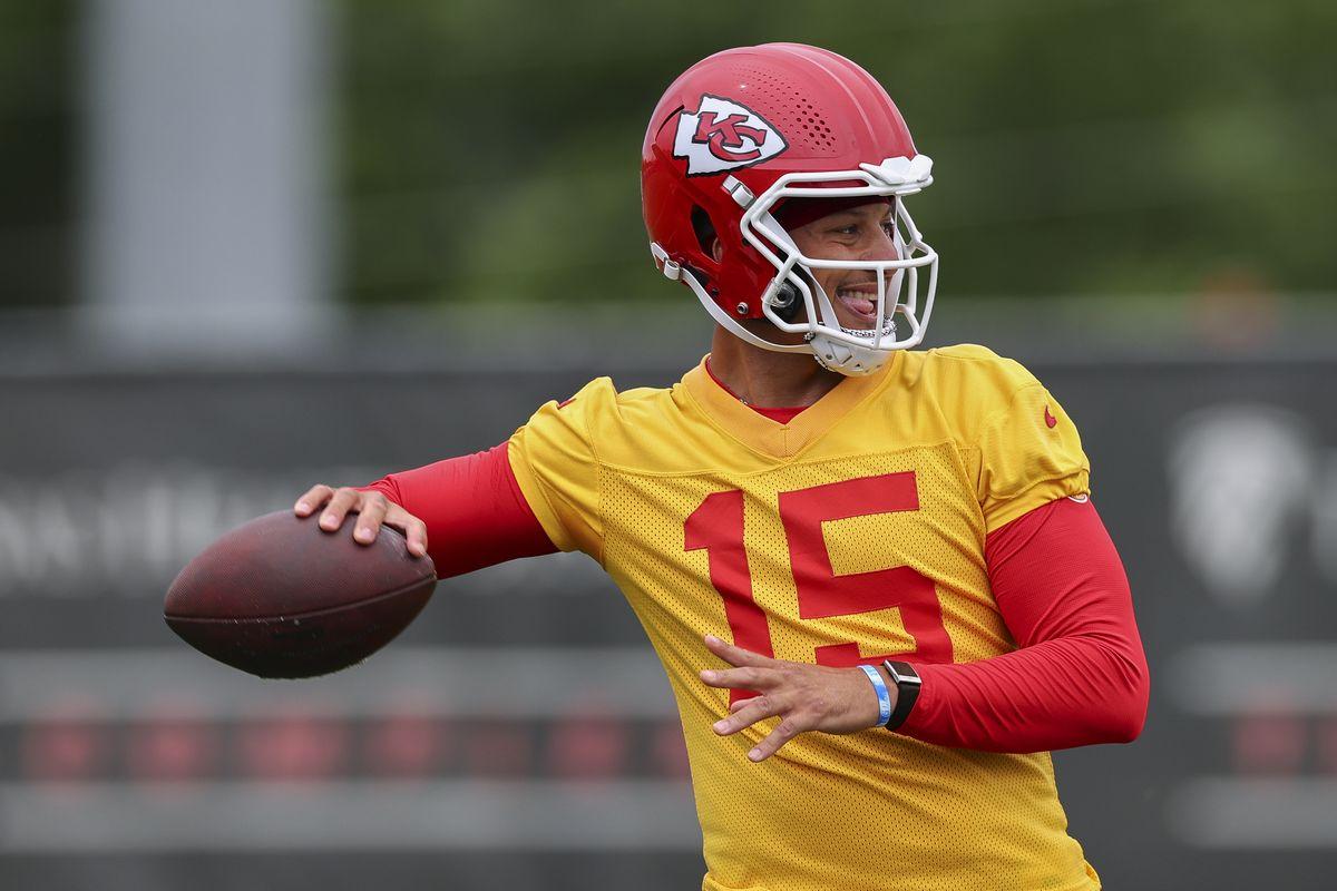 カンザスシティ・チーフスのパトリック・マホームズ【Aaron M. Sprecher via AP】